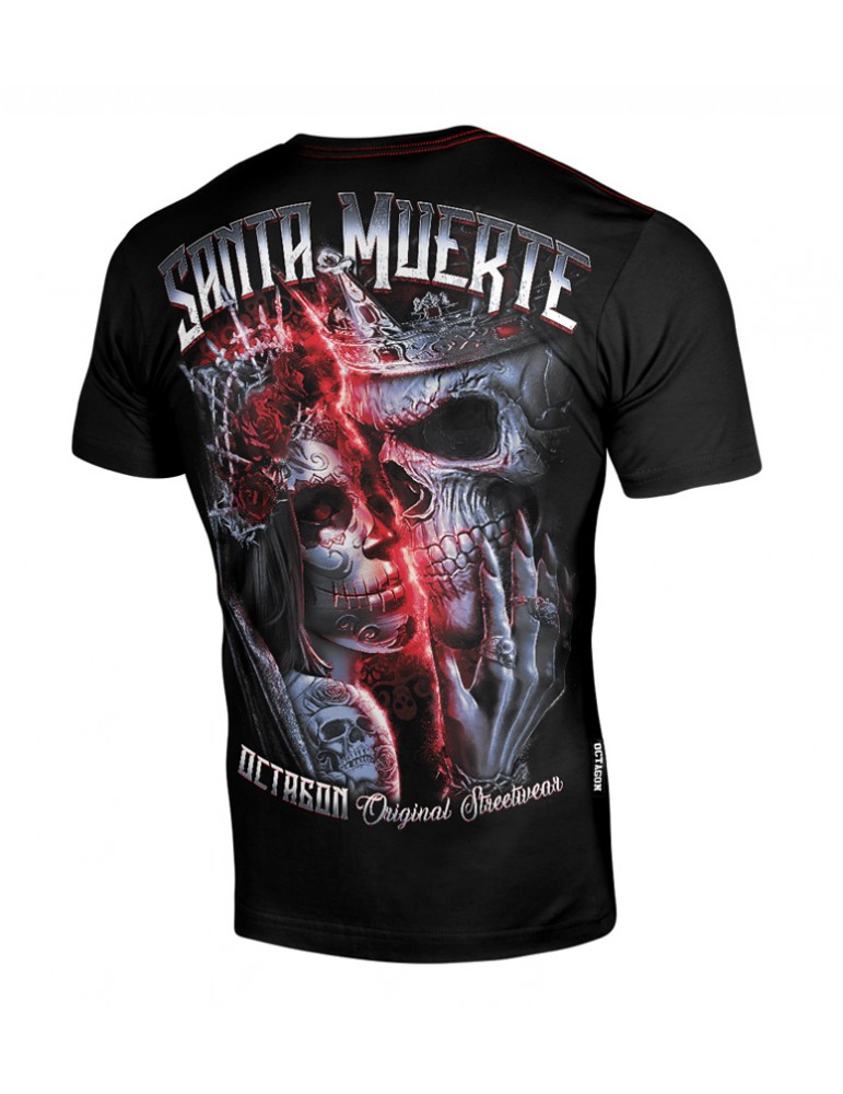 T-shirt Octagon Santa muerte black