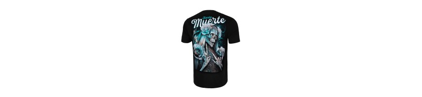 Tshirt Pitbull West Coast Santa Muerte