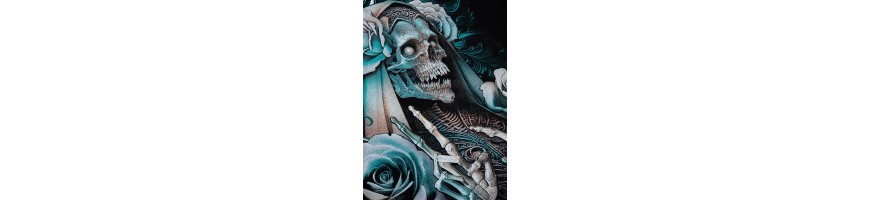 Tshirt Pitbull West Coast Santa Muerte