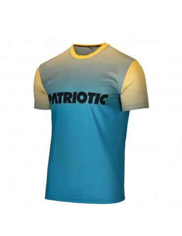 T-shirt Patriotic F-shadow turkusowy