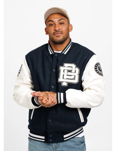 Kurtka Pitbull West Coast Fisher Bomber granatowa