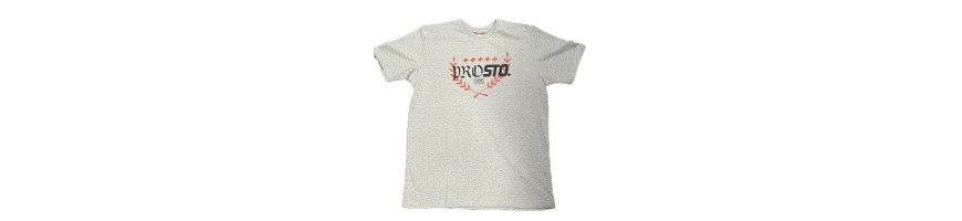 T-shirt Prosto Huffle szary