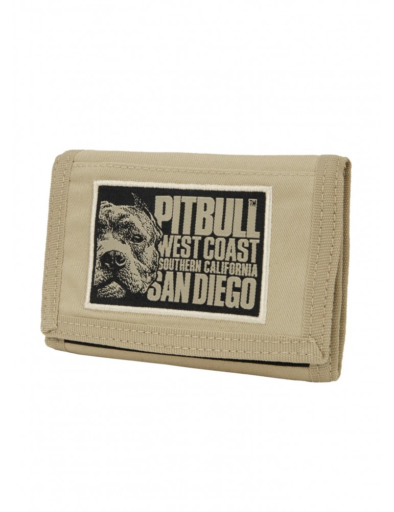 Portfel Pitbull West Coast Canvas Blood dog piaskowy