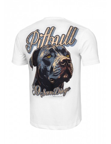 T-shirt Pitbull West Coast Original white