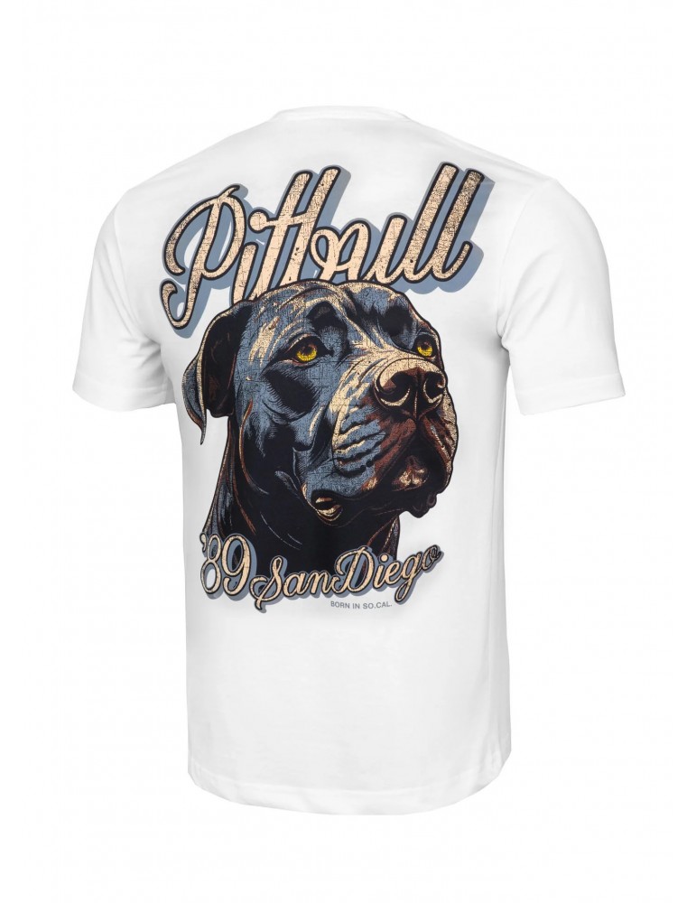 T-shirt Pitbull West Coast Original white