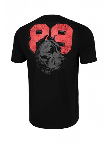 T-shirt Pitbull West Coast Dog 89 black