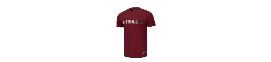 T-shirt Pitbull West Coast Dog 89 burgund, tshirt pitbull