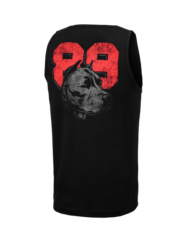 Tank top Pitbull Dog 89 black