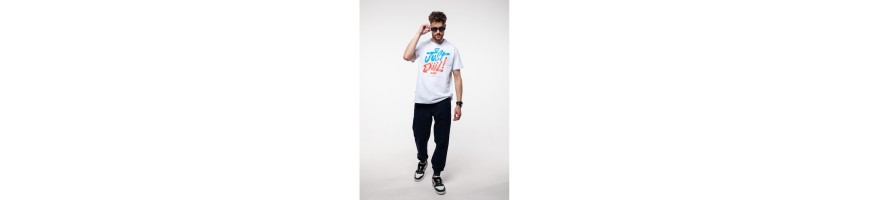 T-shirt Diil Gang Just white