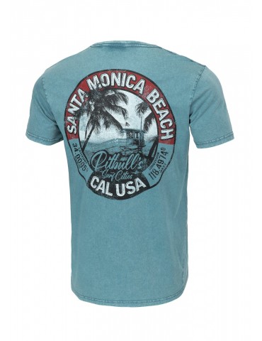 T-shirt Pitbull Oceanside light blue