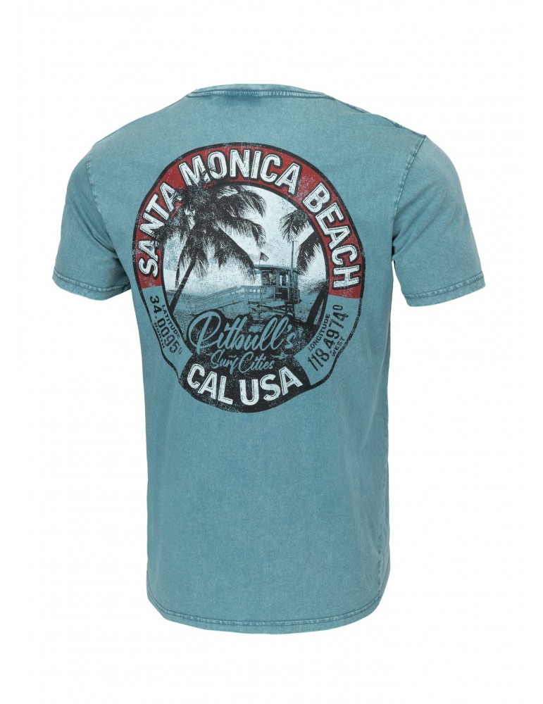 T-shirt Pitbull Oceanside light blue