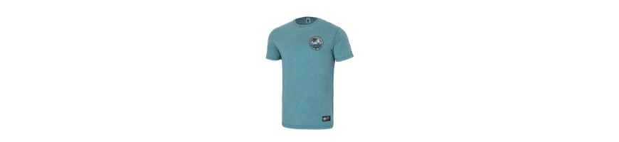 T-shirt Pitbull Oceanside light blue