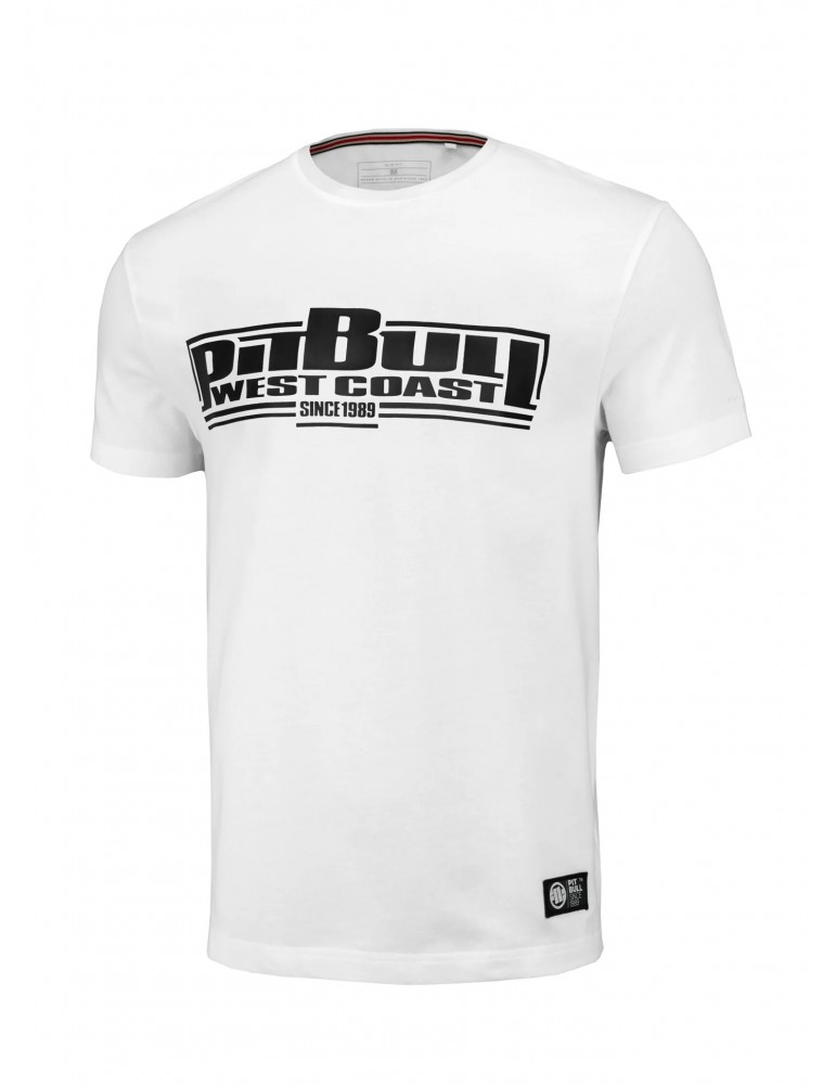 T-shirt Pitbull Classic Boxing white, tshirt pitbull