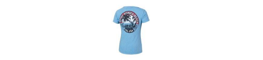 T-shirt Pitbull Oceanside blue