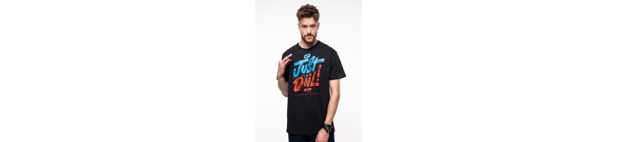 T-shirt Diil Gang Just black