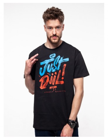 T-shirt Diil Gang Just black