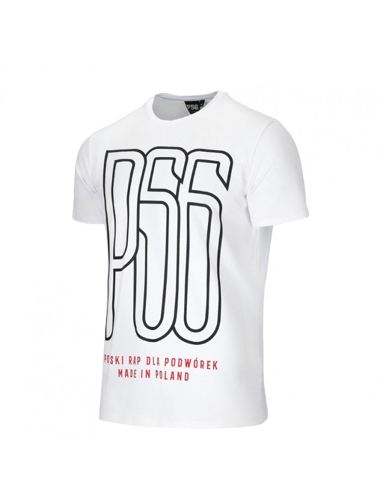T-shirt Dudek P56 Logo white