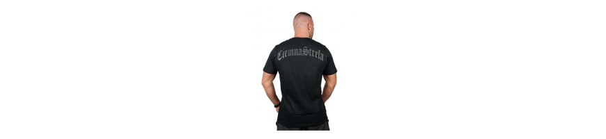 T-shirt Ciemna Strefa czarny Gotyk