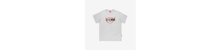T-shirt Prosto Huffle szary