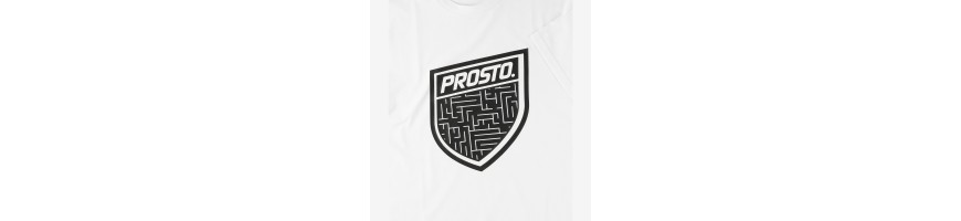 T-shirt Prosto yumzle white