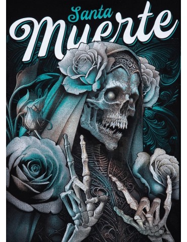 Bluza Pitbull Santa Muerte black