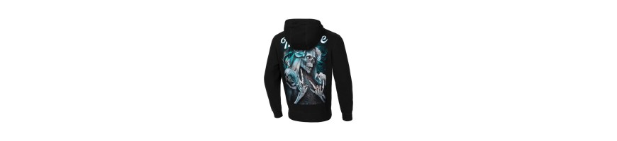 Bluza Pitbull Santa Muerte black