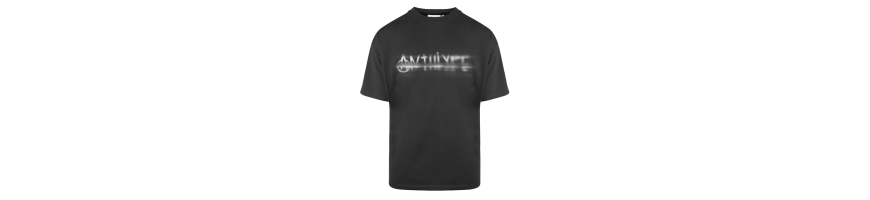 T-shirt Antihype Blurred black