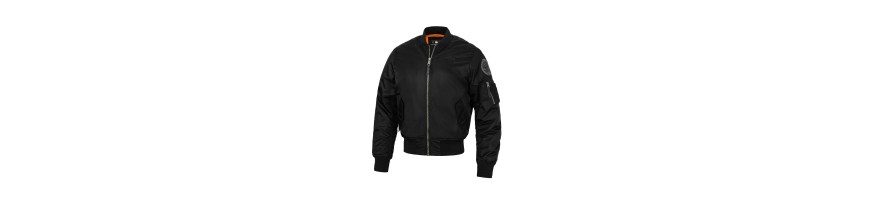 Kurtka Pitbull MA 1 Verano Bomber black