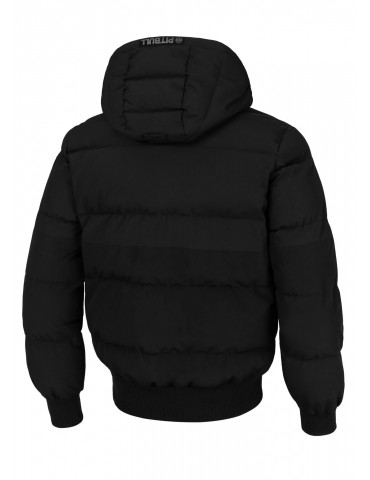 Kurtka Pitbull Patton black -odpinany kaptur