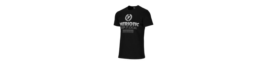 T-shirt Patriotic Haftone black