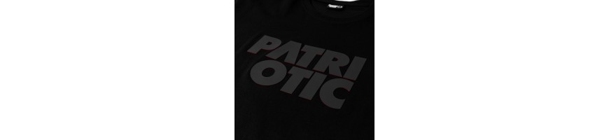 T-shirt Patriotic Cls Red Shadow black