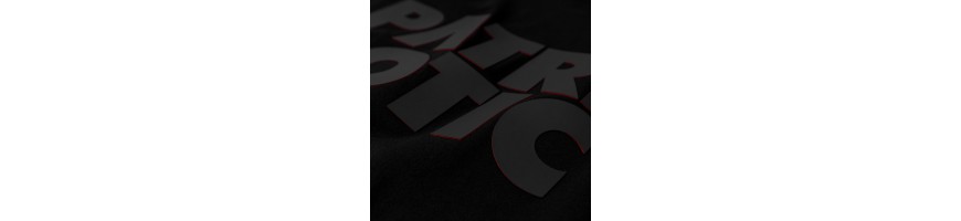 T-shirt Patriotic Cls Red Shadow black