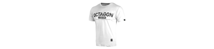 T-shirt Octagon Justice is coming