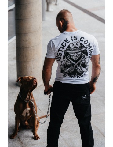 T-shirt Octagon Justice is coming