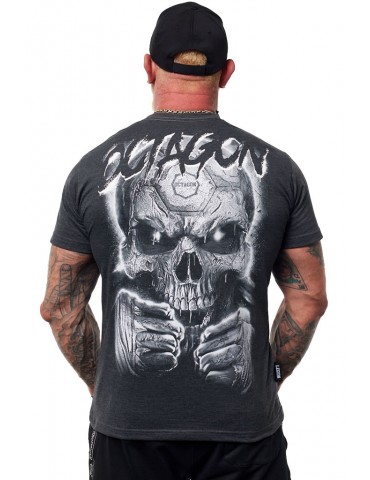 T-shirt Octagon Oldskull Fans grey