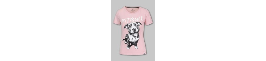 T-shirt Pitbull Puppy II powder pink