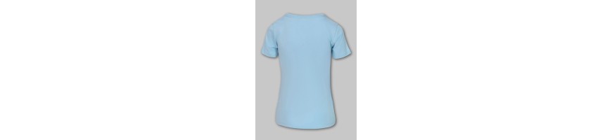 T-shirt Pitbull Sunglasses Dog light blue