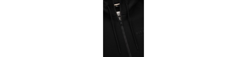 Bluza Pitbull Sampson zip black
