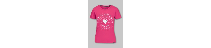 T-shirt Pitbull damski Heartie Raspberry