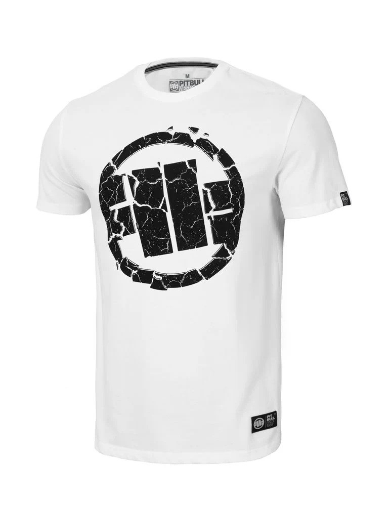 T-shirt Pitbull Scratch white