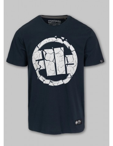T-shirt Pitbull Scratch granatowa