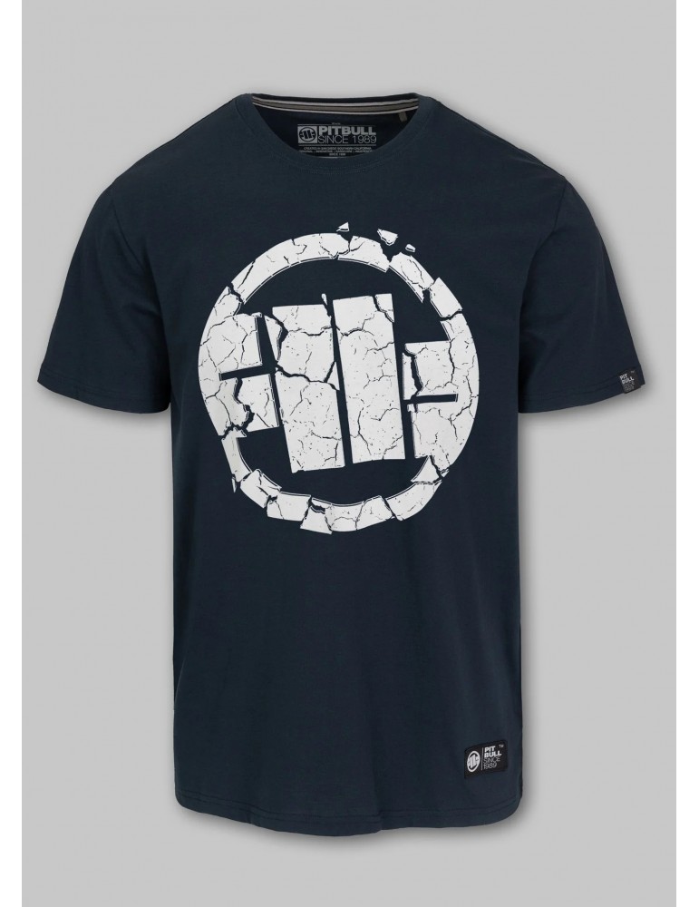 T-shirt Pitbull Scratch granatowa