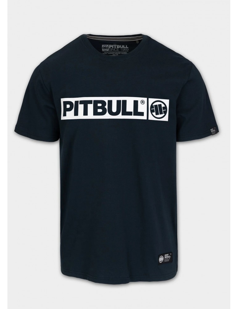 T-shirt Pitbull Hilltop granatowy
