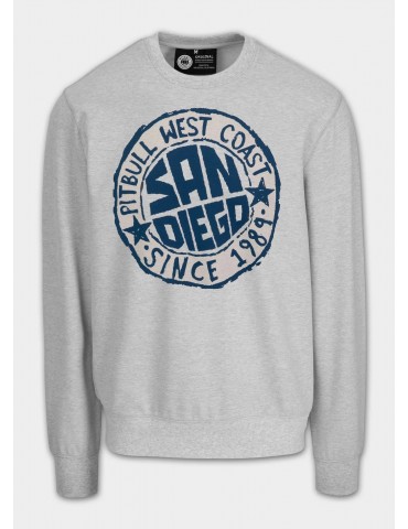 Bluza Pitbull San Diego Sun grey melange
