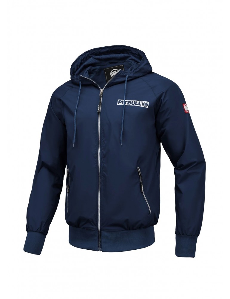 Kurtka Pitbull Athletic Logo granatowa
