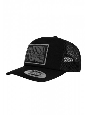 Czapka Pitbull Snapback Blood dog Como Trucker