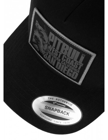 Czapka Pitbull Snapback Blood dog Como Trucker