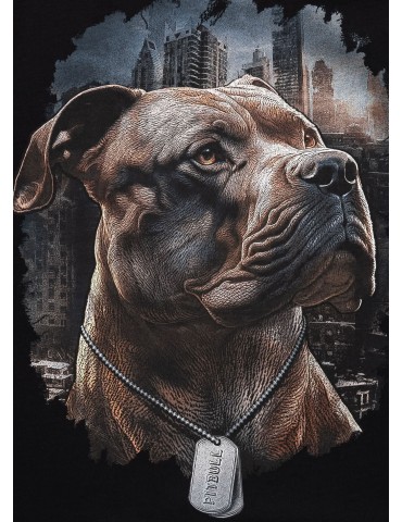 T-shirt Pitbull West Coast Hero black