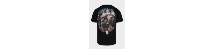 T-shirt Pitbull West Coast Hero black