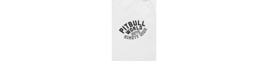 T-shirt Pitbull Hero white